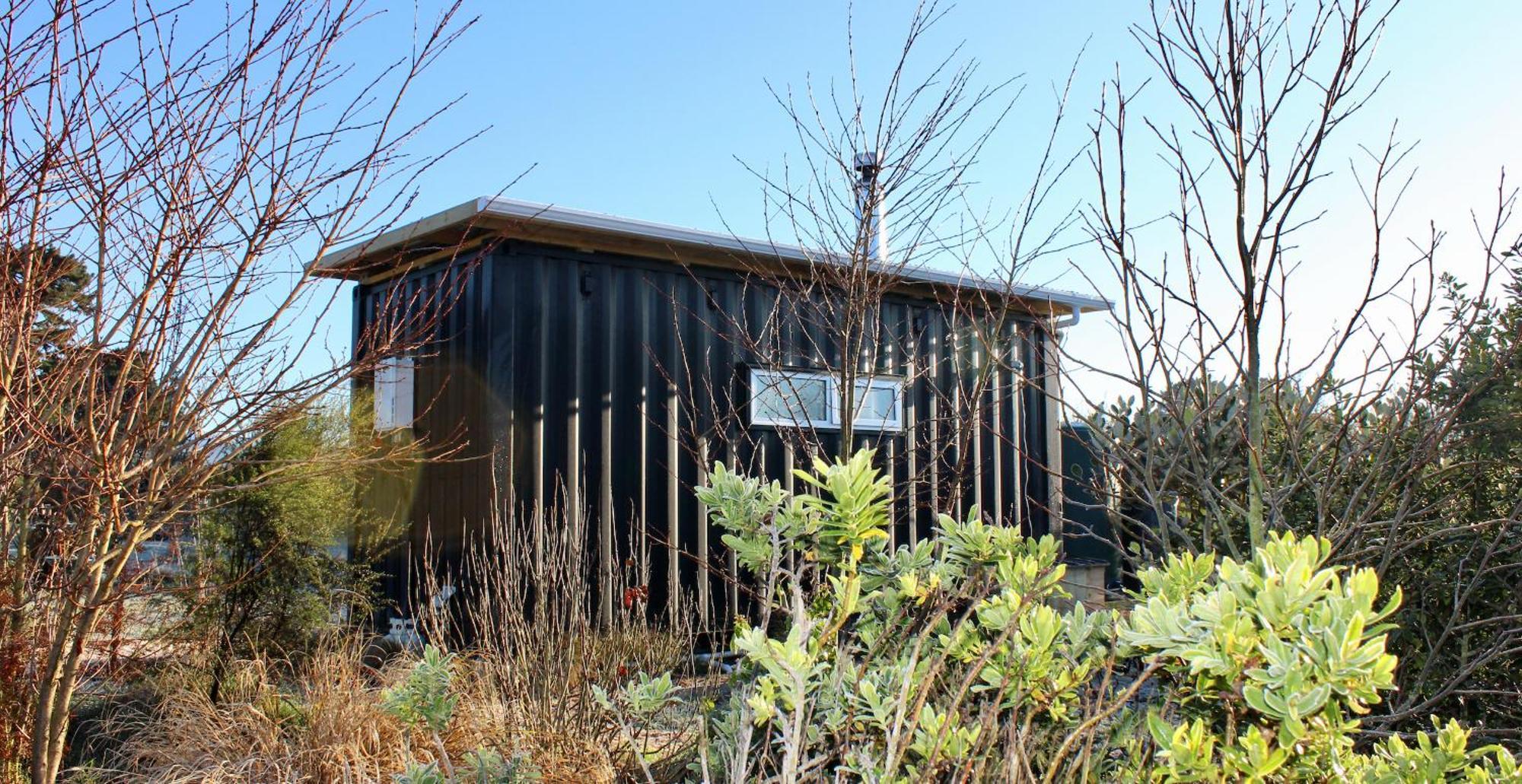 Cosy Tiny Container Cabin Carterton Exterior foto